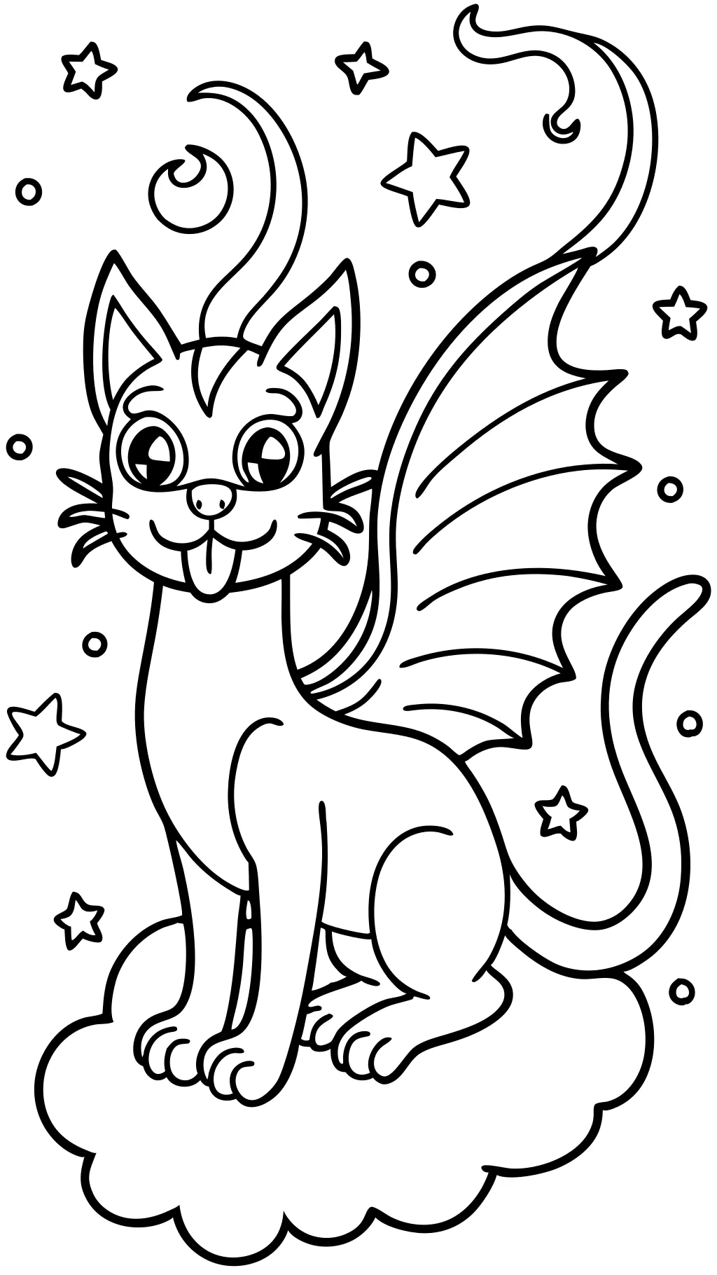 coloriages de catdrigons